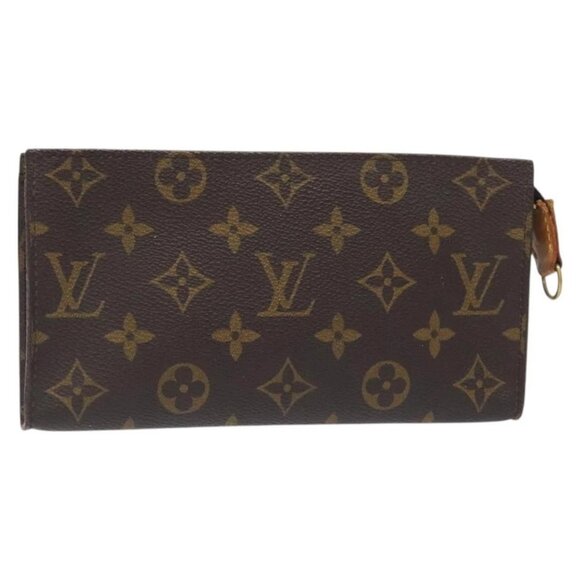 LOUIS VUITTON Monogram Bucket GM Accessory Pouch LV Auth SW1060 - Picture 1 of 16